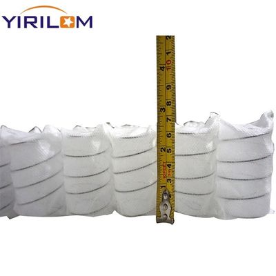 10.0mm 진크 와이어 직경 흰색 롤 업 주머니 스프링
