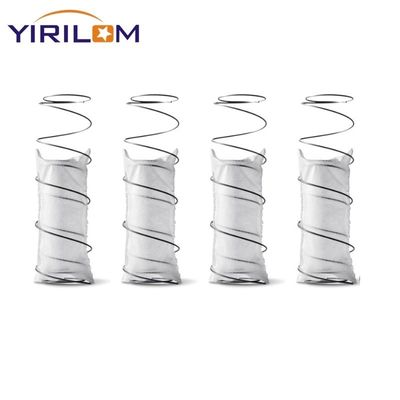 맞춤형 소파 스프링 6-6.7cm 중간 지름 1.8mm 지름 강철 호흡 주머니 스프링 코일