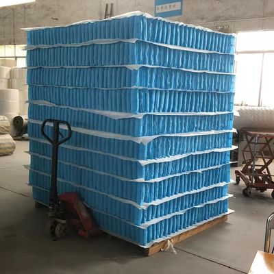 고 탄소 강철 2.2mm 직물 매트리스 스프링과 함께 주머니 스프링 장치