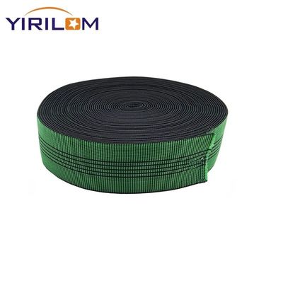 맞춤형 녹색 7cm 스트레치 PP 소파 벨트 가장자리 밴딩 스트랩 5cm 울타리 가구 소파 탄력적인 웹링 벨트