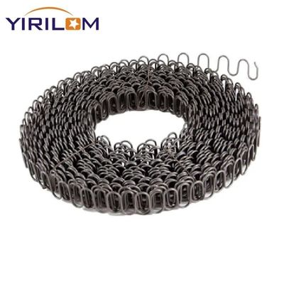 맞춤형 검은색 3.8mm 와이어 지름 자그 자그 스프링 침대 소파 또는 의자