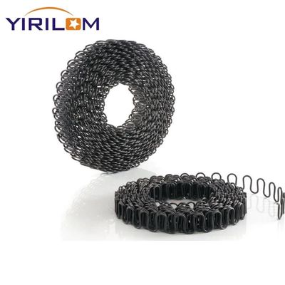 검은 색 페인트 S형 뱀 스프링 3.0mm 지그자그 스프링 매트리스 및 소파 스프링