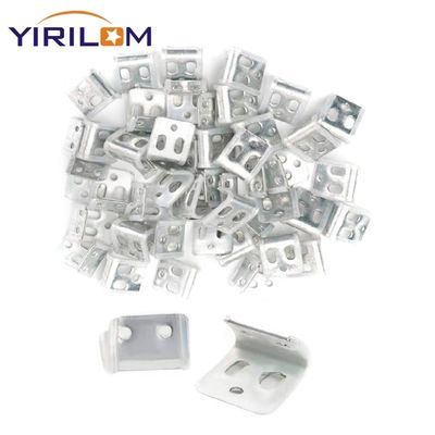 내구성 있는 소파 액세서리 가구 하드웨어 용품용 0.8mm/1.0mm 두께의 4-홀 스프링 클립