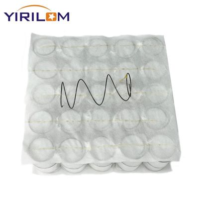 8 인치 높이의 소파 주머니 봄 고 탄소 강철 와이어 및 직물