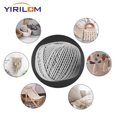 저렴한 가격 3mm-10mm 핫 세일 공장 DIY 포장 농업 천연 환경 보호 면 로프