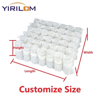 맞춤형 소파 포켓 스프링 8cm-25cm 높이 500-2000 코일