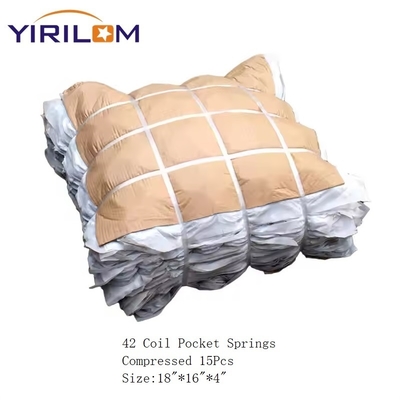맞춤형 소파 포켓 스프링 8cm-25cm 고탄소강 와이어