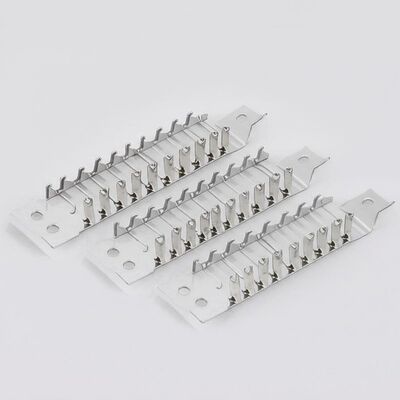 소파 지그재그 스프링용 5홀 아연 도금 반 플라스틱 덮개 스프링 클립