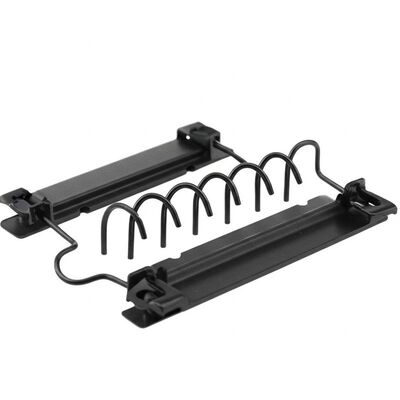 소파 지그재그 스프링용 5홀 아연 도금 반 플라스틱 덮개 스프링 클립