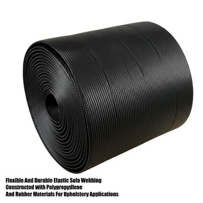 고탄성 및 방수/방유/얼룩 방지를 위한 폴리프로필렌 + 고무 소재의 유연하고 내구성이 뛰어난 소파 웨빙