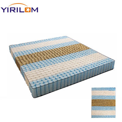 고 탄소 강철과 사용자 정의 가능한 구역을 가진 사용자 지정 2.2mm 강철 와이어 매트리스 주머니 스프링 유닛