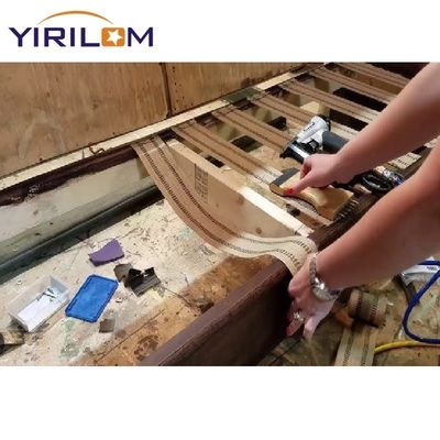 좋은 가격 맞춤형 탄력적인 소파 랩팅 48mm 소파 탄력적인 랩팅 밴드 가구용 가루 줄무늬 온라인으로