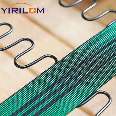 좋은 가격 소파 웹링 녹색 탄력적인 소파 리본 벨트 소파 재료 고 경직 저항성 온라인으로