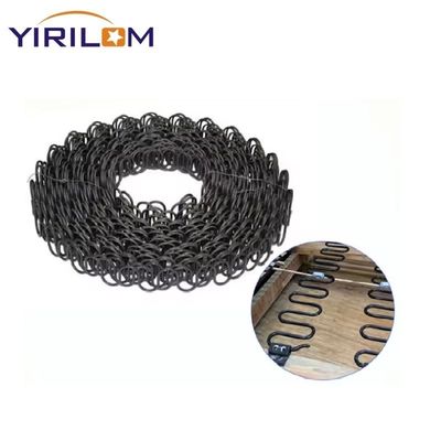 좋은 가격 소파 제작용 롤당 4kg, 3.8mm 와이어 직경, 녹 방지 코팅 지그재그 스프링 도매 온라인으로