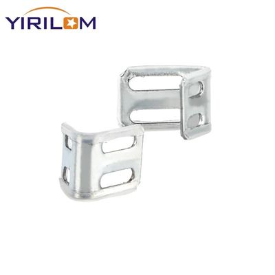 좋은 가격 4 홀 진크 코팅 반 플라스틱 코팅 스프링 클립 소파 가구 하드웨어 온라인으로