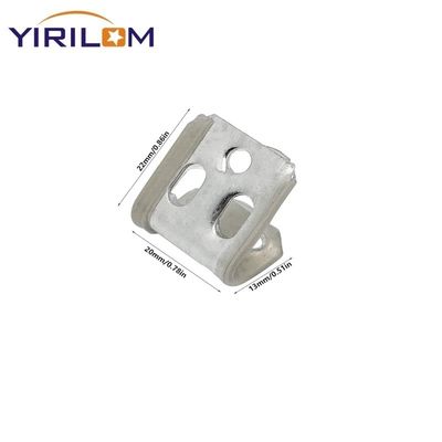 좋은 가격 5홀 아연 도금 반 플라스틱 커버 소파 스프링 클립 가구 고정용 온라인으로