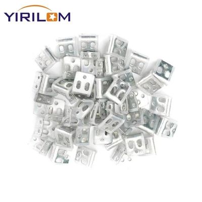 4-홀 진크 접착 소파 스프링 클립 반 플라스틱 덮여있는 가루 Zigzag Nozag 클립