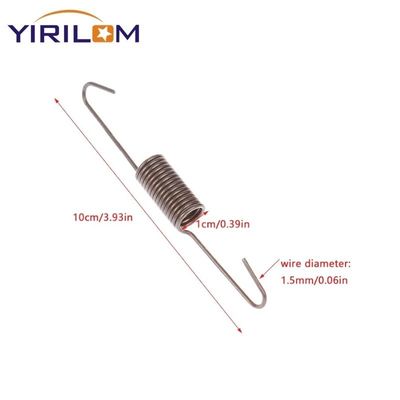 철사 균형 갈고리 및 스프링 고정 클립 (직경 1.5mm, 길이 97mm, 가구 액세서리용)
