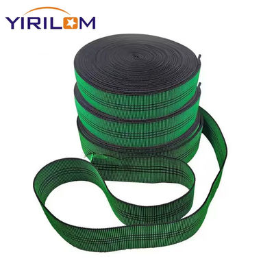 50mm 맞춤 스트랩 폴리에스터 리본 소파 소파 가구 액세서리를위한 탄력적인 벨트 웹링