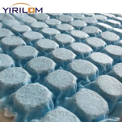 고 탄소 강철 와이어와 맞춤형 구역 매트리스를 위한 비 직물 덮개와 마이크로 포켓 스프링 코일 유닛