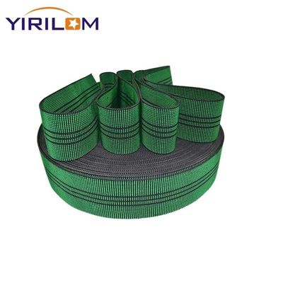 직접 공장 50mm 녹색 탄력 스턴트 웹링을 위해 가구 가구 뒷 소파