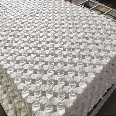 매트리스에 사용되는 초음파 용접 포켓 스프링 유닛, 접착제 미사용