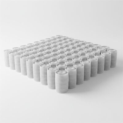 소파 제조용 1.8mm 강철 와이어가 있는 무소음 통기성 소파 포켓 스프링 코일