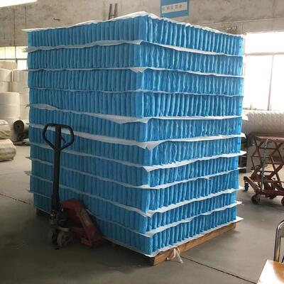 독립형 포켓 스프링으로 몸의 굴곡을 지지하는 고탄소강 와이어 매트리스 포켓 스프링 유닛