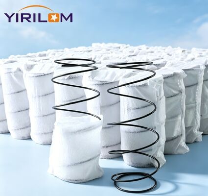 Noiseless High Carbon Steel Wire Sofa Pocket Spring with Independent Support for Enhanced Comfort
