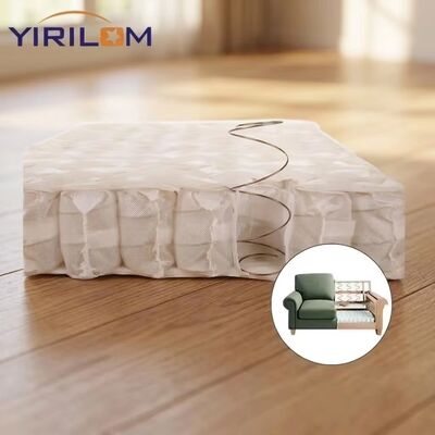 Customized Independent Sofa Pocket Spring Unit with High Carbon Steel Wire and 40 lb Load Capacity for Seating Cushion