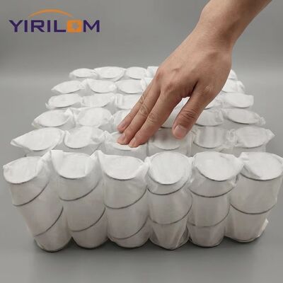 좋은 가격 높은 탄력성 1.8mm 와이어 독립 구조 소파 쿠션용 마이크로 포켓 스프링 코일 유닛 온라인으로