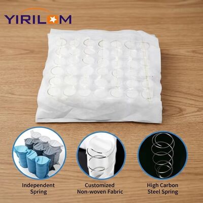 소파 및 의자 좌석용 70gsm 화이트 패브릭 독립 포켓 코일 스프링 유닛 제조사
