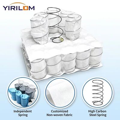 Foshan 제조자 사용자 지정 1.8mm 강철 철자 고 탄력성 소음없는 소파 소파 쿠션용 주머니 스프링 코일