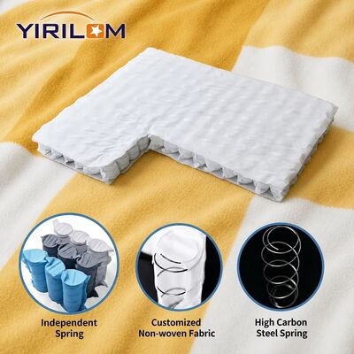 좋은 가격 프리미엄 70gsm 직물 비 직물 주머니 스프링 유닛 1.0mm-2.3mm 강철 와이어 사용자 정의 소파 쿠션 좌석 온라인으로