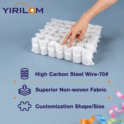 도매 맞춤 크기 1.8mm 스틸 와이어 소파 6-12cm 높이의 주머니 스프링 단위