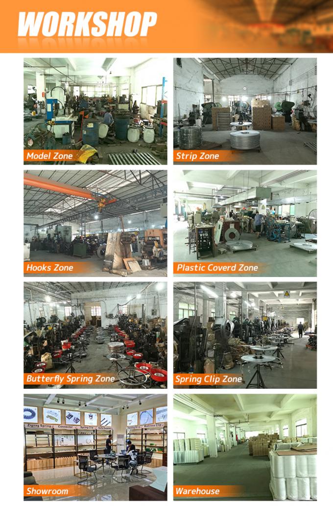 OEM 가구 액세서리 2.0mm 스프링 와이어 종이 고정 와이어 소파 Zig Zag 스프링 9