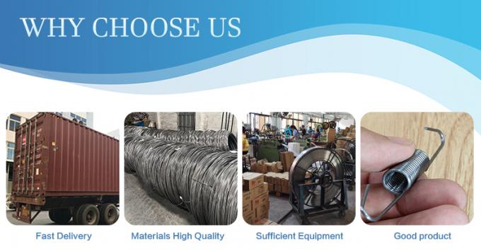 최고 품질의 철선 균형 갈고리 자그자그 봄 고정 클립 소파 6