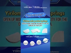 고품질 주머니 봄 4 인치 높이 소파 좌석 쿠션을위한 내부 봄