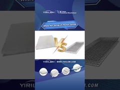 압축 2.2mm 강철 와이어 지름 매트리스 보넬 스프링 코일