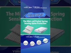 1.4mm 3cm 높이 미세 미니 주머니 스프링 매트리스