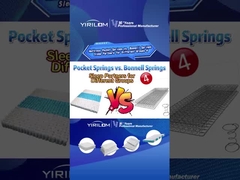 높은 강도 및 경직 방지 2.0mm 와이어 스틸 매트리스 주머니 스프링 장치