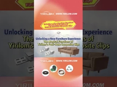 4 홀 소파 스프링 소파 금속 플라스틱 복합 클립 가구 Zigzag 스프링