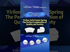 포켓 스프링 제조자 맞춤 좋은 1.8mm 쿠션 소파 공장용 포켓 스프링