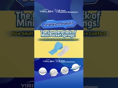 1.4mm 3cm 높이 미세 미니 주머니 스프링 매트리스