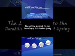 맞춤형 주머니 스프링 단위 맞춤형 소파 내부 주머니 스프링