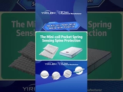 주머니 코일 스프링 중간 가격 롤 포장 매트리스용 마이크로 주머니 스프링 유닛