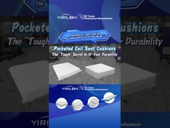 트윈 생생한 화이트 포켓 스프링 좋은 품질 소파 포켓 스프링 제품