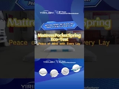 더 저렴한 제조 10 인치 3 구역 주머니 스프링 코일 매트리스