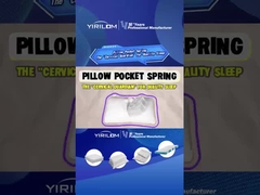 중국 공급업체 고품질 0.9mm 신형 베개용 포켓 스프링