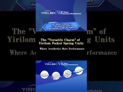 직무가 아닌 직물 롤업 스프링 스프링 포켓 스프링 소파 쿠션 좌석